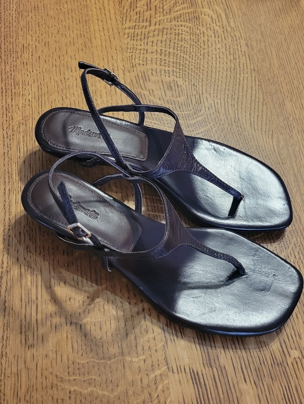 Madewell Chiara Kitten Heel Slingback Sandal - Espresso Bean - Picture 7 of 12